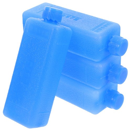 Homoyoyo 8Pcs Ice Crystal Boxes Reusable Freezer Packs for Coolers Lunch Boxes Camping Fishing and Air Conditioner Fans Cooler Ice Blocks for Efficient Cooling