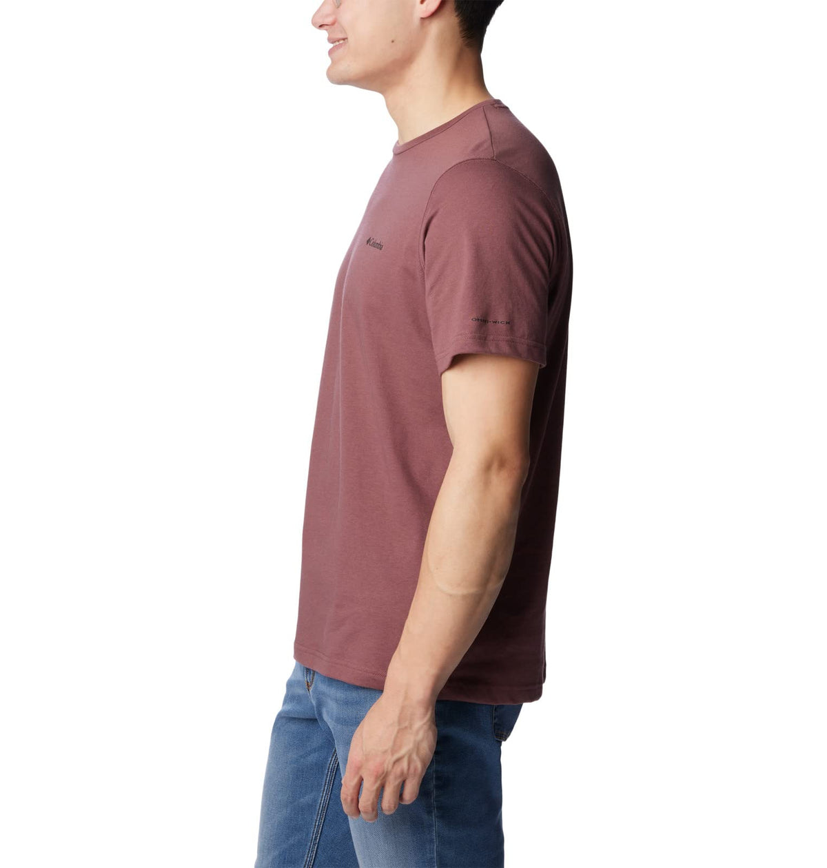 Columbia Men's Thistletown Hills Short Sleeve, Light Raisin, Large Tall