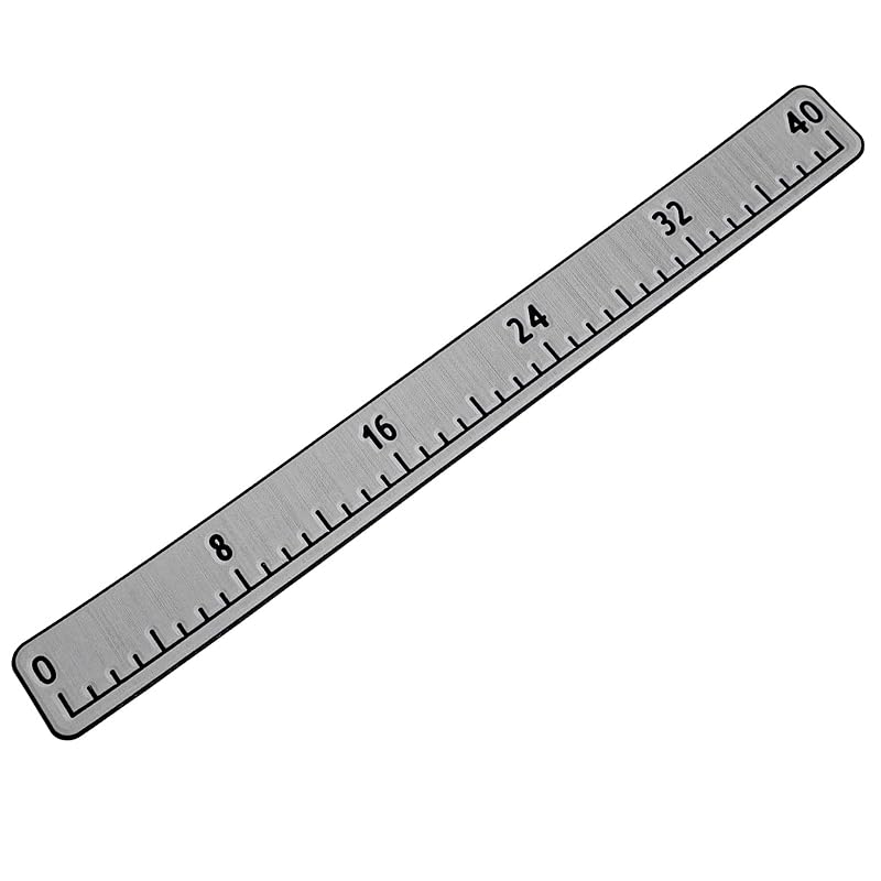 40in Fish Ruler for Boat with Self-Adhesive Backing – EVA Foam Measuring Board (Light Grey)