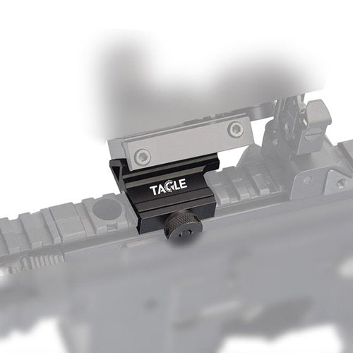 Tacgle Tactical 45 Degree Angle Offset 4 Slot Side Rail Scope Mount Sight Rail Picatinny