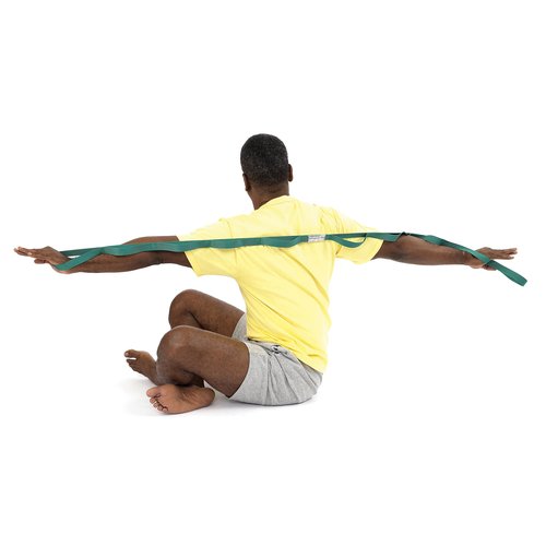 OPTP The Original Stretch Out Strap With Exercise Pilates Essentials Book - USA Made Top Choice for Physical Therapy, Pilates Stretching or Knee Therapy