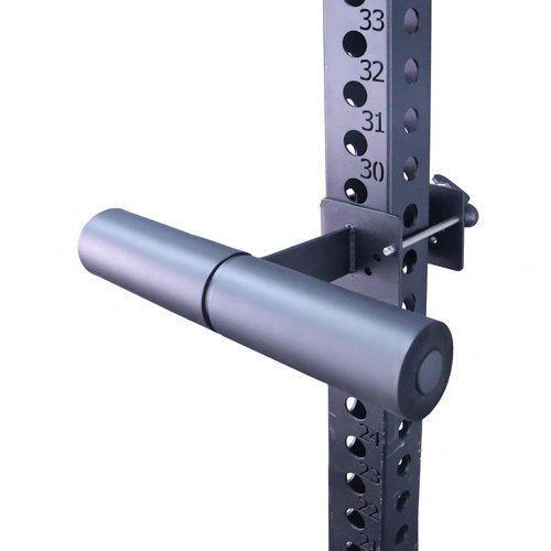 Nordic Hamstring Curl Squat Rack Attachment for Power Rack, Sit Up Bar Foot Holder for Ultimate Home Gym Experience Split Squat Core Workout for Hamstring Curl Sit Up