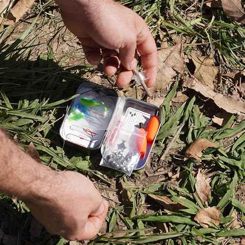 TinTackle Pro ? Compact Survival Fishing Kit with Mini Finger Reel | Ultralight Emergency Fishing Gear for Camping, Hiking & Outdoor Survival