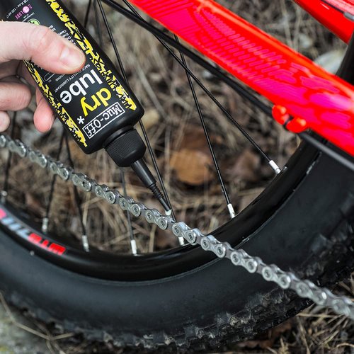 Muc-Off Dry Chain Lube, 4 fl oz - Bike Lube, Bike Chain Oil, Chain Wax for Dry Weather Conditions - Biodegradable Bike Lubricant and Bicycle Chain Oil