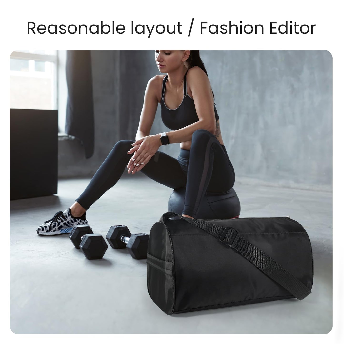 C&F BOGMOST Small Gym Bag for Women & Men,Small Lightweight Duffel Bag Carry On Bags Mini Duffel Travel Bag Waterproof Sports Bags for Workout/Sport/Travel, Deep Purple