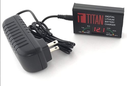 Titan Digital Charger Lithium Ion Airsoft