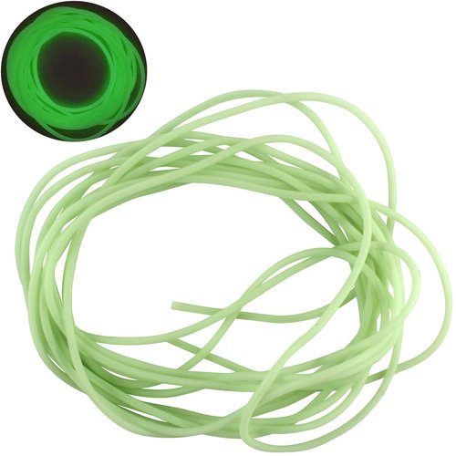 5M Luminous Tube Deep Sea Fishing Soft Plastic Angling Glow Tubing Tool Attract Fish Night Deep Drop Rigs Inner Diameter 2.0mm