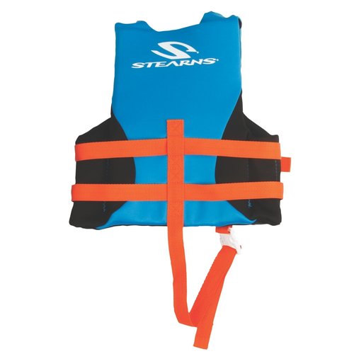 Stearns Adjustable Kids Life Jacket, USCG Approved PFD for Children Weighing 30-50lbs, Youth Life Vest for Boating, Swimming, Watersports, Pool, Beach, & More