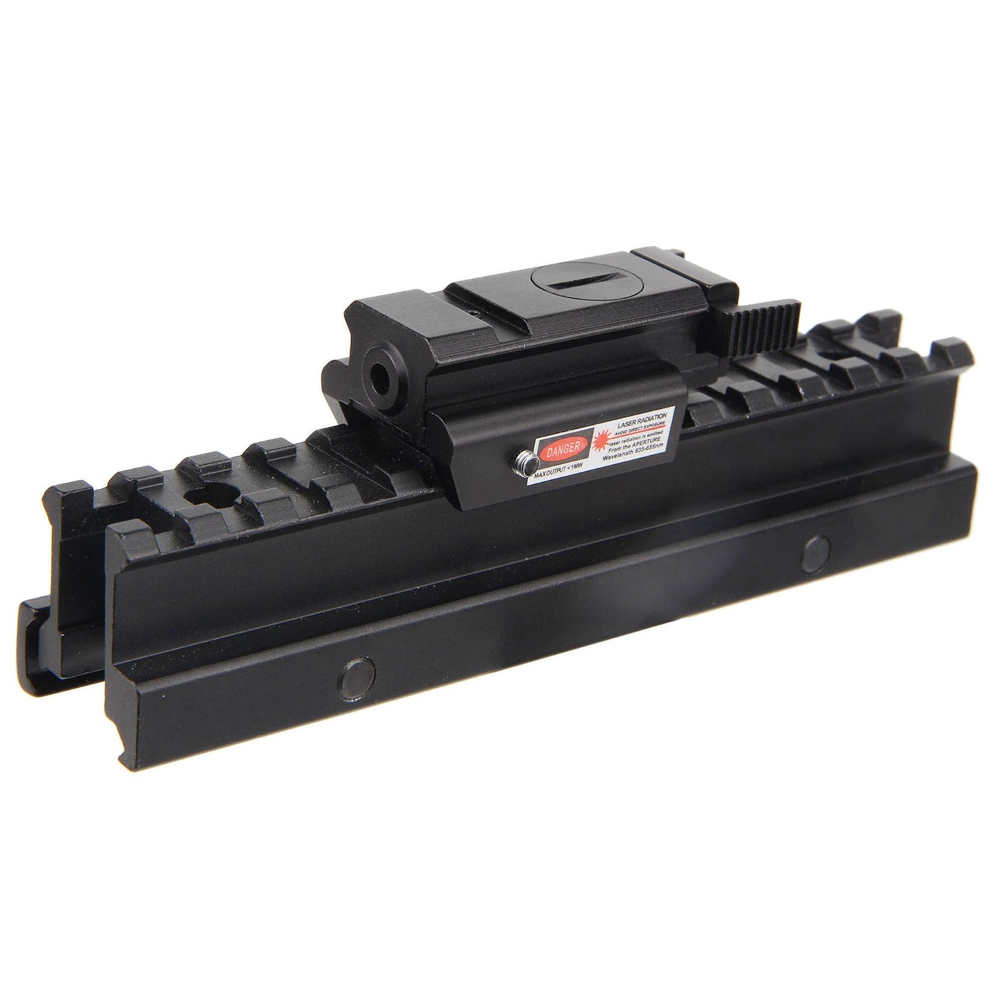 KASENTE Red Laser Sight, Low Profile Picatinny Mount Red Beam Sight, Ambidextrous Control, Class II(Power <3mW)