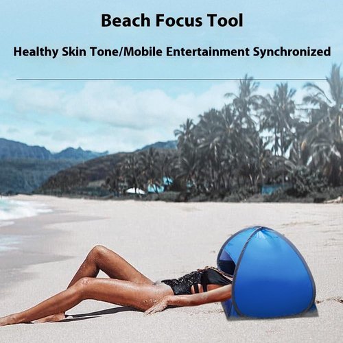 Uveego Mini Head Sun Shelter Tent,360° Ventilation/No Assembly Require,Portable Head Sun Shelter Tent with Phone Holder,Mini Pop up Canopy,Shade Canopy for Pet,Laptop Sun Shelters (E, 32 * 20 * 22in)