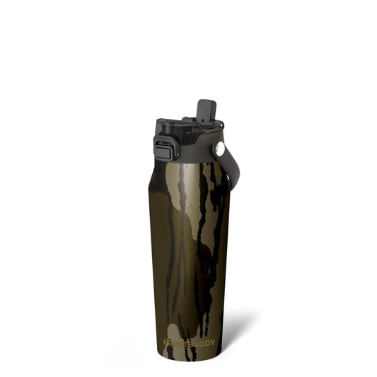 Frost Buddy 24oz Insulated Water Bottle with Straw & Chug Lid | Leak-Proof Stainless Steel | 24-Hours Cold | Sweat-Proof, Cup Holder Friendly | Ideal for Gym, Travel, Sports & Everyday Hydration