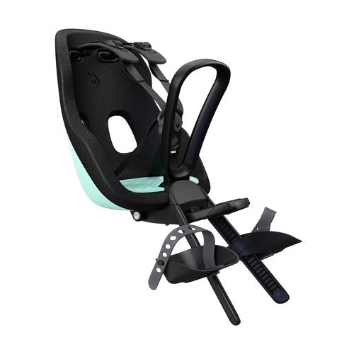 Thule Yepp Nexxt 2 Mini - Front Mounted Child Bike seat - Lightweight & Breathable seat - Adjustable footrests & footstraps - Fast Mount System - 5 Point Harness System - Magnetic childproof Buckle