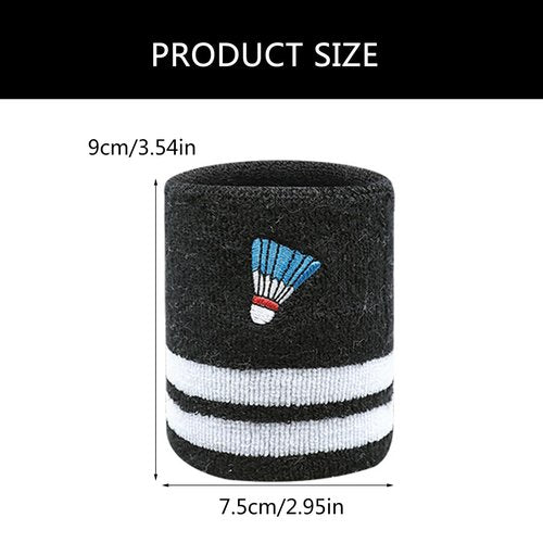 lebieia Sport Wrist Band Absorbent Sweatband Wrist Sweatbands for Women Men Children Tennis Soccer Basketball Running Gym