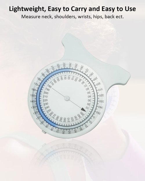 SZRKRLA Inclinometer Physical Therapy Tool No-Leak PT Inclinometer Accurate Range for Range of Motion Measurements No-Leak PT Inclinometer for Students and Professionals