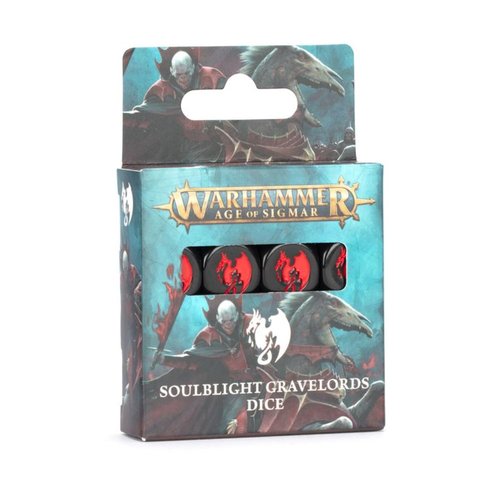Games Workshop Retail Inc. AoS Soulblight Gravelords Dice Set