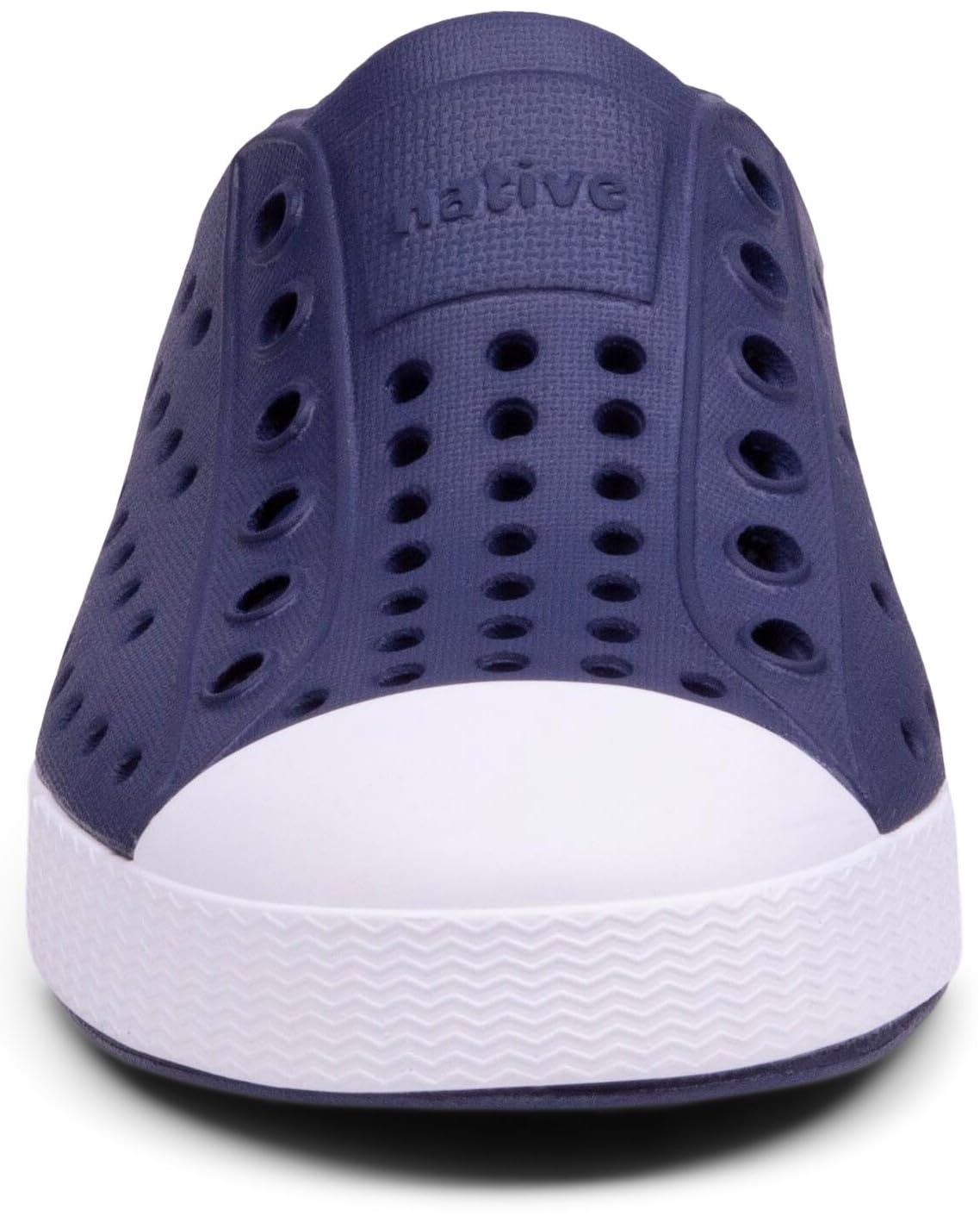 Native Shoes Unisex-Kids Jefferson Sneakers, Regatta Blue/Shell White, 4 Toddler