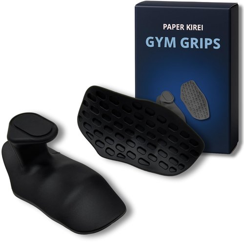 Workout Grips for Weight Lifting – Non-Slip Gym Grips, Hand Grips for Deadlifts, Rows, Lifting Grips & Weight Grip Pads for Men and Women – Gym Gloves Alternative