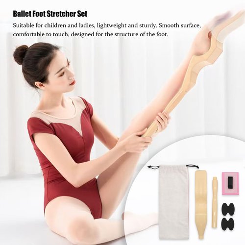 Xanadued Ballet Foot Stretcher Set, Original Dance Foot Stretcher Ballet Training Equipment for Easy Carry for Easy Carry for Dancers, Yoga People