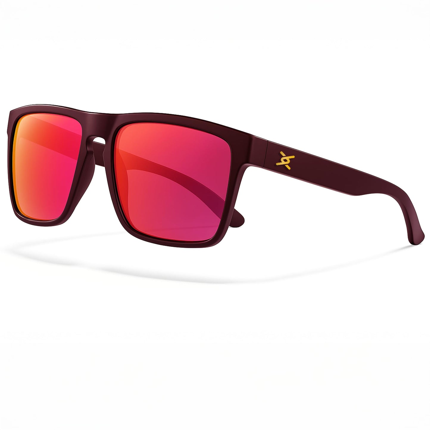 xnito Forge Men's Carbon Fiber Sunglasses – Revo Polarized UV400 Sport Sunglasses for Driving, Fishing & Outdoors – Anti-Fog and Anti-Scratch, Built to Last for Life