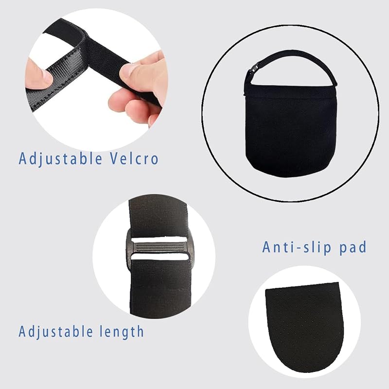 1 Pcs Cast Sock Cover for Foot - Black, Breathable Non-Slip Toe Cover