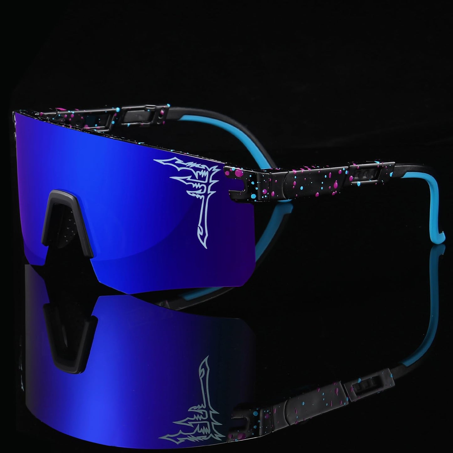FIXEROS Two Sizes Polarized Baseball Sunglasses For Adults and Youth Boys Girls Kids UV400 Men Women Cycling Outdoor Sports Sun Glasses-FAA5