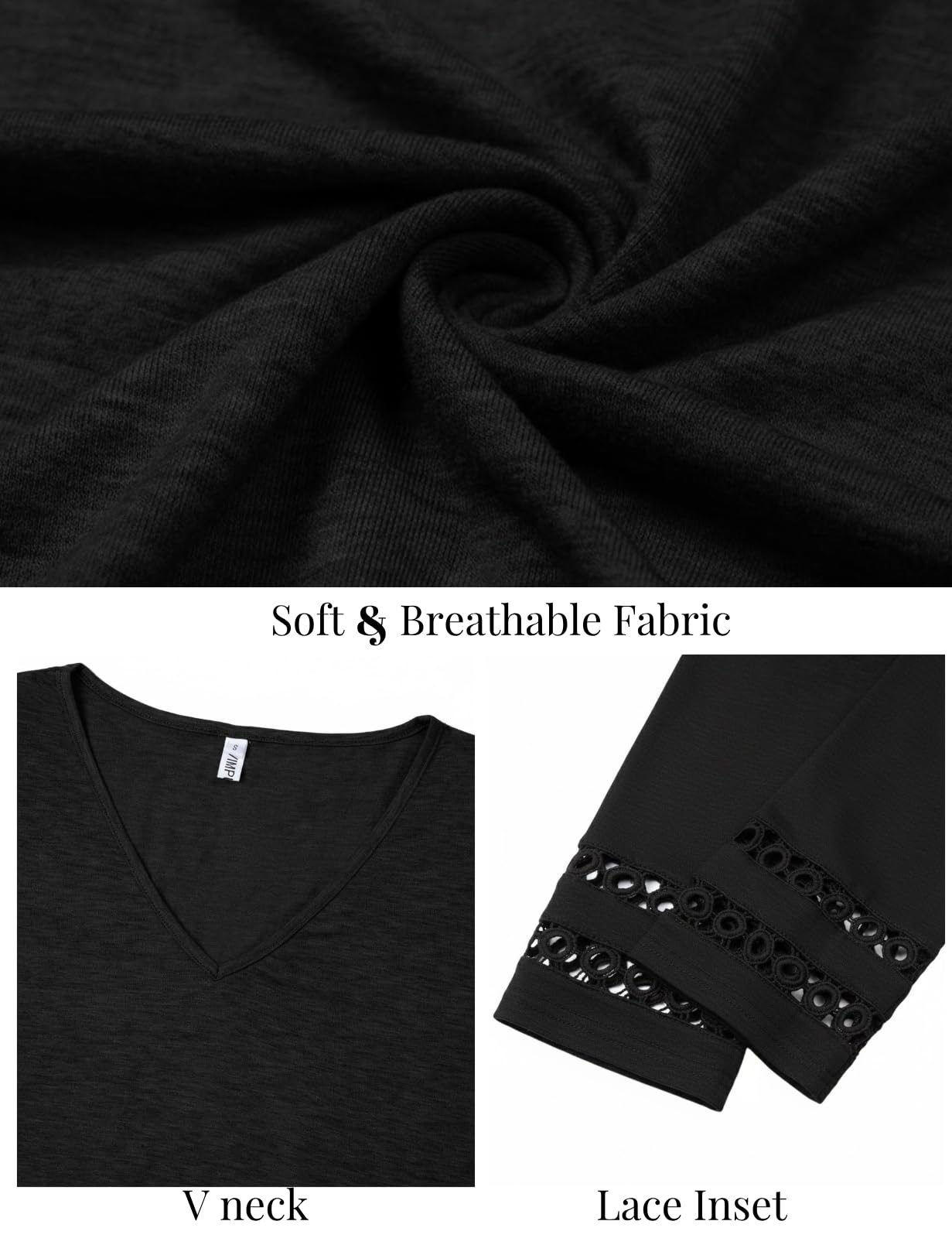 VIMPUNEC Swimsuit Coverup for Women Bathing Suit Cover Up Summer Casual Beach Dress Shirts Black S