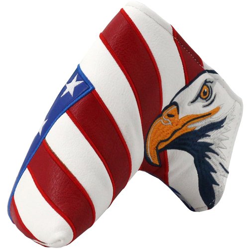 GOLTERS Golf Head Covers Blade Putter Cover Headcover Magnetic Closure Embroidered Fit for Most Brands Scotty Cameron Odyssey Blade Taylormade Ping ect.