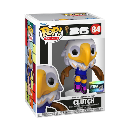 Funko Pop! FIFA Mascots: World Cup 2026 - Clutch - FIFA World Cup - Collectable Vinyl Figure - Gift Idea - Official Merchandise - Toys for Kids & Adults - Sports Fans - Model Figure for Collectors