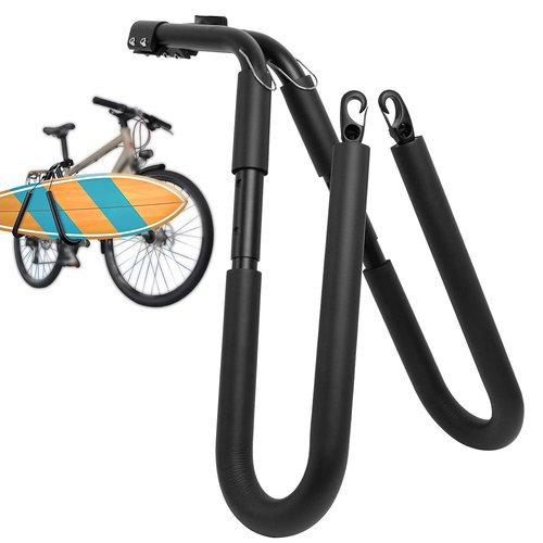 Surfboard Bicycle Carrier Rack,Surfboard Bike Rack,Bicycle Surfing Carrier Mount,Bike Skimboard,Side Kiteboard Holder