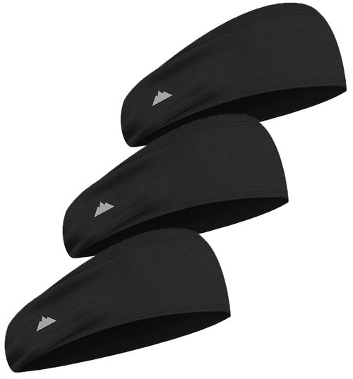 Tough Outfitters Headband for Men - Mens Headbands - Working Out Sports Performance Head Bands - Athletic Cycling Running Sweat Band, Football Headbands - Sweat Bands Men/Women