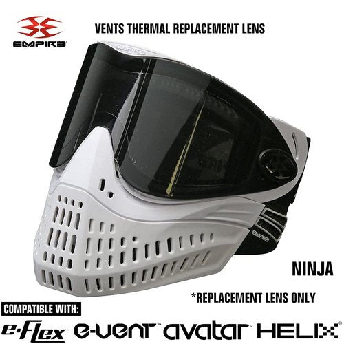 Empire Paintball Mask Lens, Black (22228)