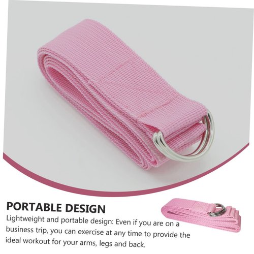 BESPORTBLE 1pc Yoga Elastic Resistance Band Stretching Strap for Enhanced Flexibility and Strength Training Portable Yoga Supply for All Skill Levels