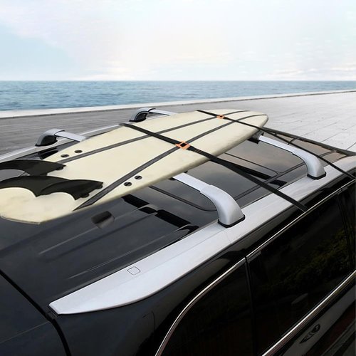 HUIMENG Car Roof Rack Pads Kayak Soft Roof Rack for Surfboard SUP Boat Carrier with Straps