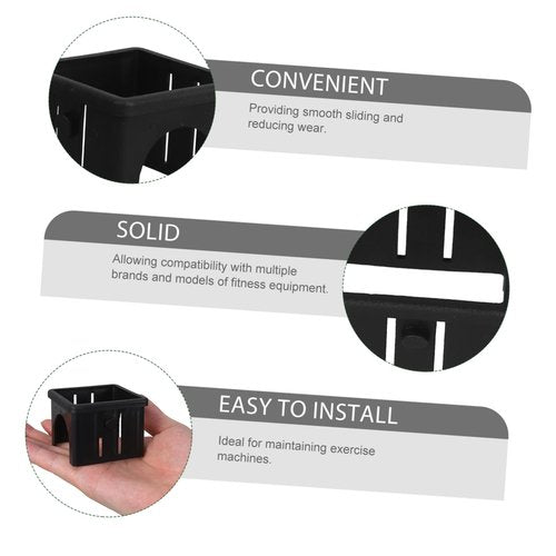 Toddmomy 4pcs Hollow Tube Bushing Sleeve for Fitness Equipment Durable Training Gear Tubing Sleeve Enhanced Stability Performance for Workout Machines Secure Fit Design for Improved