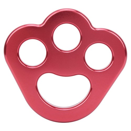 YOUTHINK 3 Holes Rigging Plate, Aluminum Alloy Descender Plate Multi Anchor Plate for Yoga Hammock Descender Rock Climbing
