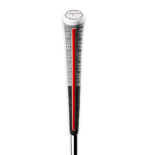 Golf Pride MCC ALIGN MAX Golf Club Grip - Maximum Raised Ridge Technology in All-Weather Hybrid Grip - Brushed Cotton Cord & Pebbled Texture - Standard, 1 Pack