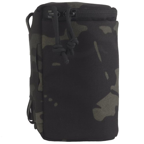 SIANKO NVG Tactical Storage Pouch,Molle Binocular Admin Organizer Bag,Multifunction Military Outdoor Airsoft Paintball Hunting Gear Vest Belt Attachments (CP/BK)