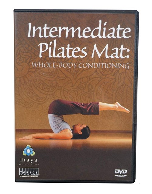 Topics Entertainment Set of 2 Yoga Training DVD - Beginning Pilates Mat: Core Essentials + Intermediate Pilates Mat: Whole Body Conditioning