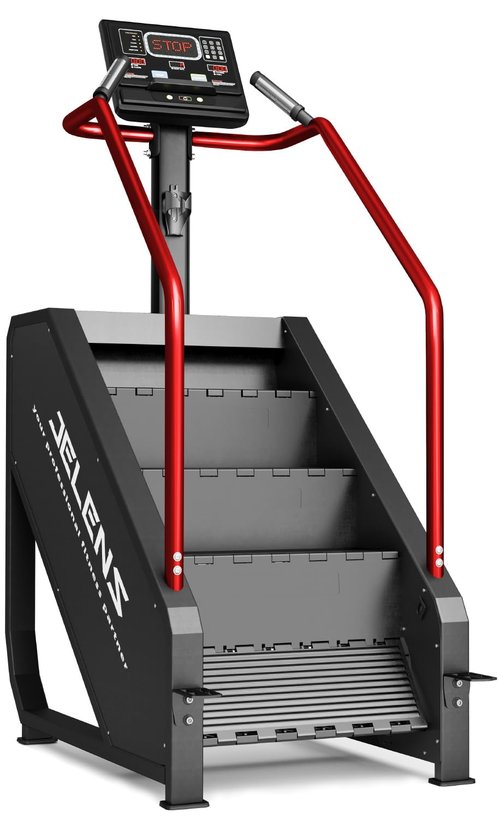 Jelens Stair Stepper Machine with LED Screen 440 LBS, Commercial Grade Stair Climber Exercise Machine for Home with 15 Resistance Levels for Cardio, 24-164 Steps/Minute (Classical)