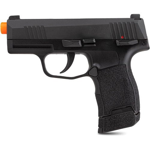 Sig Sauer P365 6mm BB Caliber 12rd CO2 Powered Blowback Airsoft Pistol with 3 DOT Hi-Vis Sights - CO2 Cartridges Not Included