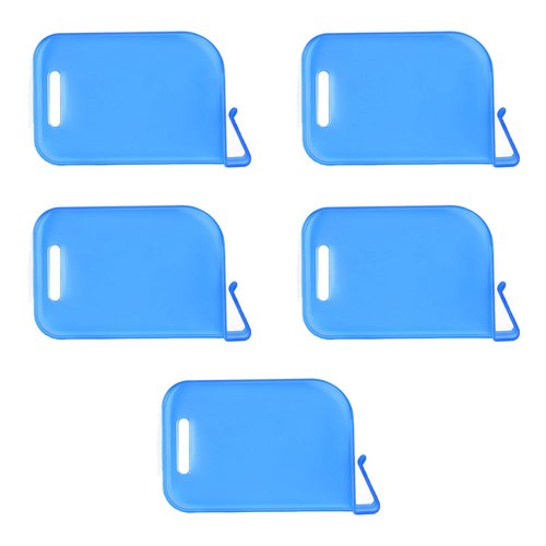 5Pcs Card Box Divider Clapboard Partition Board Trading Card Box Baffle Clip Portable Drawer Separators Board