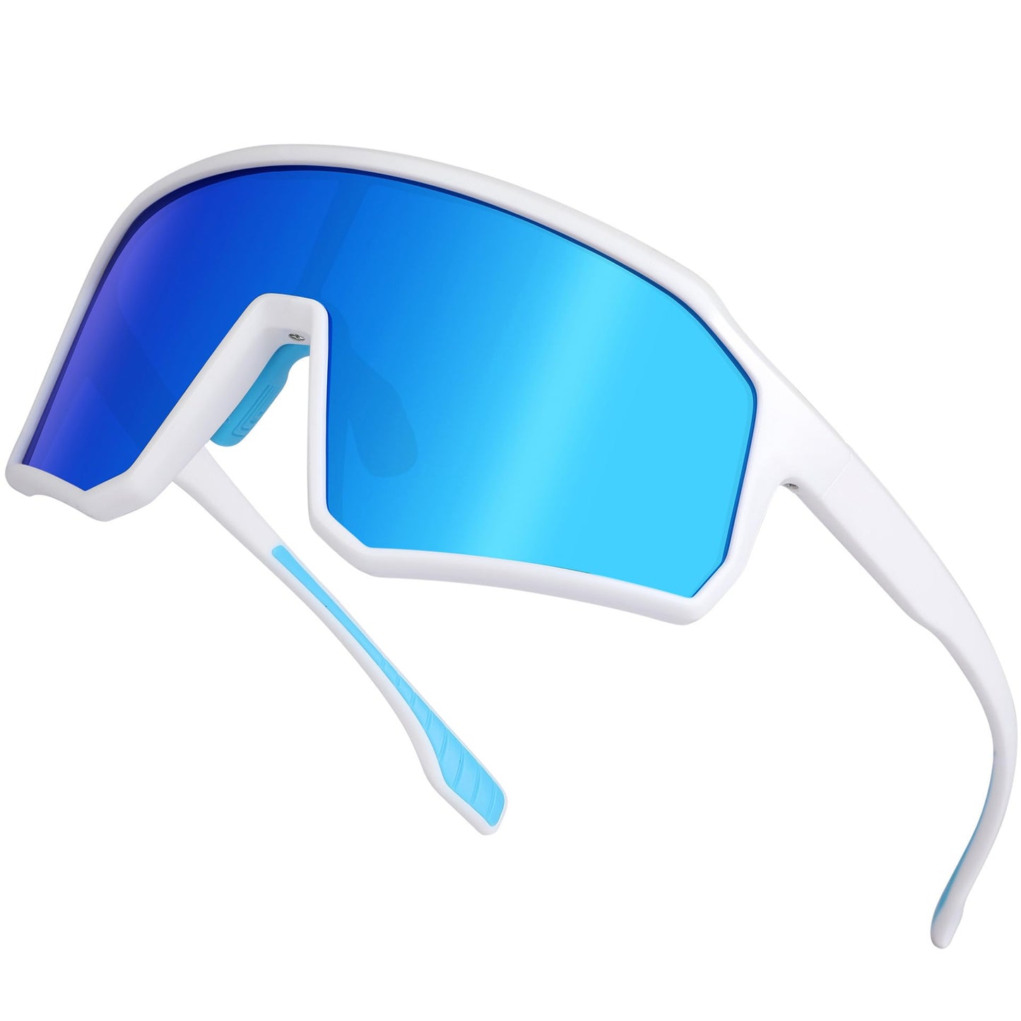BIRCEN Kids Baseball Sunglasses for Youth - Boys Girls Polarized Sports Sun Glasses UV Protection for Cycling Age 5-12