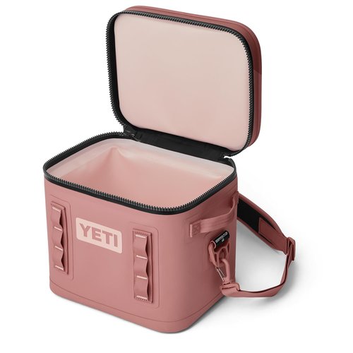 YETI Hopper Flip 12 Portable Cooler, Sandstone Pink