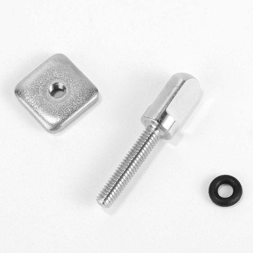 Lyreh 6pcs Stainless Steel Fin Screws, No Tool Surfboard Thumb Fin Screws Paddle Board Replacement Surfing Accessories for Men Women Surfboard SUP Paddleboard Longboard