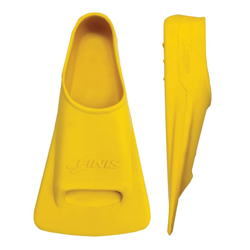 FINIS Zoomers Gold Youth Swimming Fins - 5.5-7 / 37-39 (Variation: Male 5.5-7, Female 6.5-8, Euro 37-39)