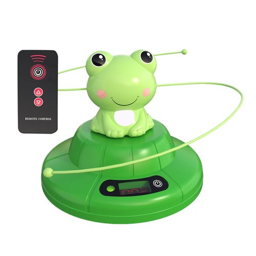 Jumping Rope - Electronic Jump Rope | Electronic Fitness Jump Ropes with Remote Control | Entertaining Sports with 2 Adjustable Speeds for Kids Adults