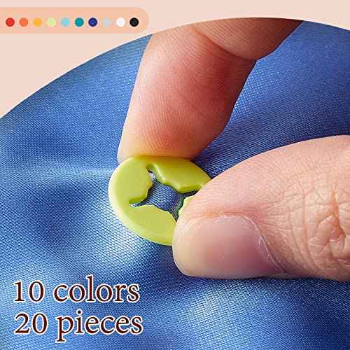 Juexica Running Bib Clips Race Number Buckle Fixing System Triathlon Race Bib Holder Marathon Fastener Holder for Field Event