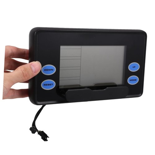 Homoyoyo Fitness Machine Monitor with LCD Screen Accurate Speedometer and Counter for Home Fitness Equipment Easy Setup and High Visibility for Workouts