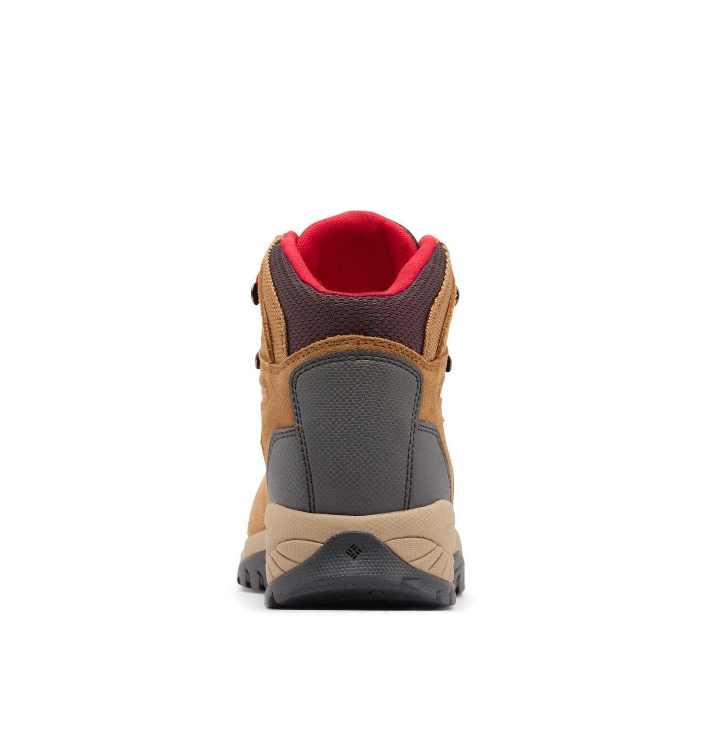 Columbia Womens Newton Ridge Plus Waterproof Amped, Elk/Mountain Red, 10.5