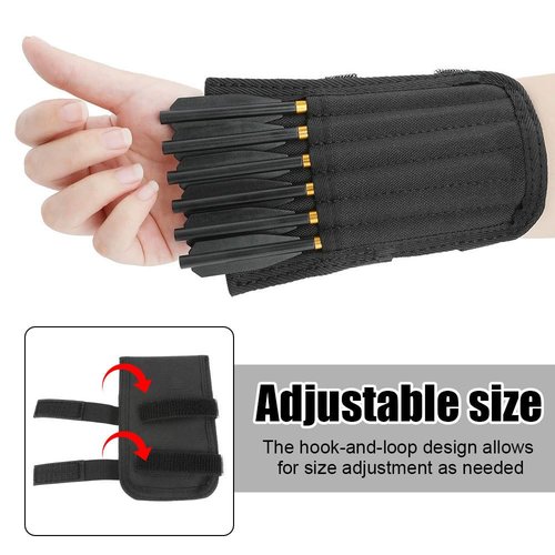 DONGKER Cross Arrow Quiver,Waterproof Oxford Fabric Arrow Bag Holder Single/Double Layer Option for Hold 6/12 Arrows